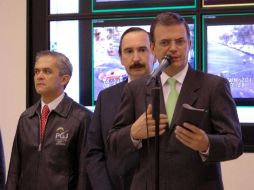 Ebrard refiere que ya hay un debate público entre los aspirantes, sólo falta formalizarlo. NOTIMEX  /