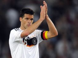Poco antes del Mundial de Sudáfrica 2010, Ballack sufrió una lesión que le impidió estar en la justa. AFP  /