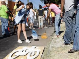 La ruta ciclista fue iniciativa de organizaciones ciudadanas, aunque después fue avalada por Vialidad. E. PACHECO  /