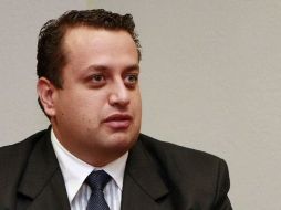 El líder blanquiazul en Jalisco, Hernán Cortés, presidente de la Comisión Permanente de Acción Nacional. A. GARCÍA  /