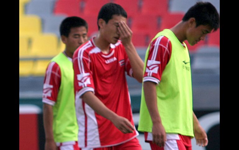 La Selección de Corea del Norte fue víctima de la delincuencia en México. NOTIMEX  /