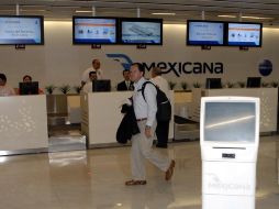 Parte del problema tiene que ver con la salida de algunas aerolíneas como Mexicana y Aviacsa. ARCHIVO  /