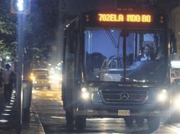 La seguridad es una de las demandas de los sectores que se pronuncian a favor del servicio del transporte público nocturno. A. HINOJOSA  /