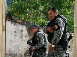 Posterior a la agresión se realizó una persecución en la que participan policías estatales. ARCHIVO  /