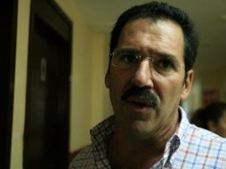 Ayer, Jesús Casillas llegó unos segundos después de que se decretó que no había quórum para sesionar. M. FREYRÍA  /