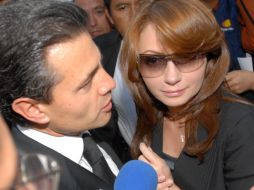 'Fue bueno, muy dedicado a su familia y siempre tuvo una gran sonrisa', expresó Angélica Rivera. NTX  /