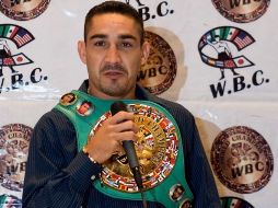 Humberto Soto, campeón mundial super pluma del CMB. MEXSPORT  /