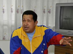 El presidente venezolano, Hugo Chávez Frías, no mencionó sobre su en su estado de salud en Twitter. REUTERS  /