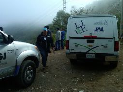 Personal del Instituto Jalisciense de Ciencias Forenses levantó el cuerpo. O. RUVALCABA  /