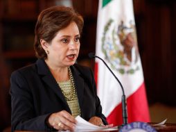 Patricia Espinosa, titular de la Secretaría de Relaciones Exteriores. ARCHIVO  /