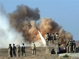 Irán realizó la prueba de 14 misiles superficie-superficie  el martes pasado. ARCHIVO  /