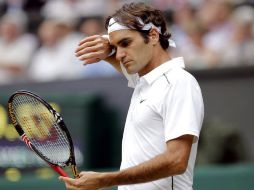 El tenista suizo durante el partido contra el francés Tsonga. EFE  /