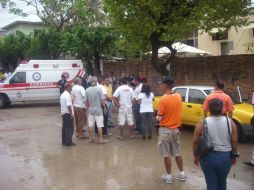 El hecho sucedió en el cruce de las calles Revolución y Perú en Puerto Vallarta. M. INFANTE  /