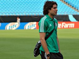 Guillermo Ochoa está a la espera de la resolución que de la Femexfut. MEXSPORT  /