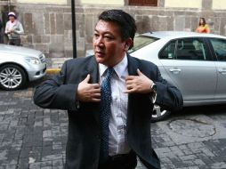 El diputado del PAN, Abraham González Uyeda acatará la recomendación del dirigente estatal, Iván Argüelles Sánchez. ARCHIVO  /