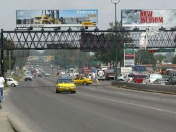 Vista de Avenida Colón en su cruce con Periférico. ARCHIVO  /