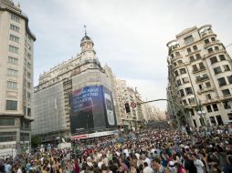 Vista general del desfile. EFE  /
