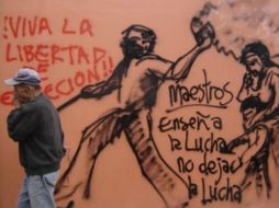 El graffiti se había convertido en un problema social que alteraba la imagen urbana. ESPECIAL  /