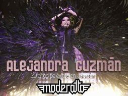 En el disco, Guzmán canta a dueto con el grupo Moderatto. ESPECIAL  /