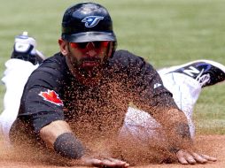 Bautista consolidó su  posición de lider en las mayores. AP  /