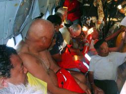 Hasta el momento, 37 personas fueron rescatadas por las autoridades. EFE  /