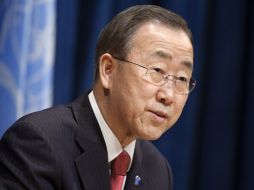 El máximo responsable de la ONU, Ban Ki-moon. ARCHIVO  /