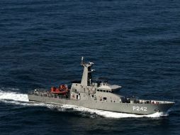 Personal de la Marina Mexicana rastrean una extensa zona donde podrían encontrarse los náufragos. NTX  /