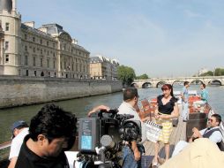 El Río Sena fue uno de los escenarios naturales en los que grabaron Cielo rojo. EL UNIVERSAL  /