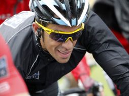 El ciclista español, Alberto Contador, durante sexta etapa del tour de Francia. AFP  /
