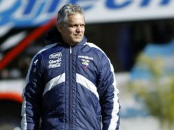 Reinaldo Rueda, seleccionador de Ecuador, durante entrenamiento para Copa América en Argentina. REUTERS  /