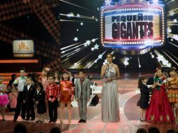 El show de este domingo se basó en buscar las canciones que se grabarán en el nuevo álbum de ''Pequeños gigantes''. EL UNIVERSAL  /