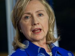 Clinton aseguró que el presidente Bashar Al Assad 'ha perdido la legitimidad y no es indispensable' para liderar el país. AFP  /