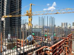 La industria de la construcción creció 0.23 por ciento, mientras que la minera 0.15 por ciento. ARCHIVO  /