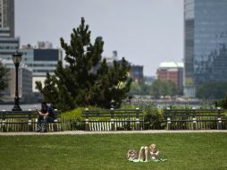 Esta noche la puesta de sol se alineará perfectamente. AFP  /
