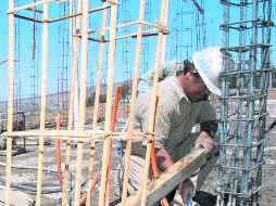 En el crecimiento nacional destaca el sector de construcción. ARCHIVO  /