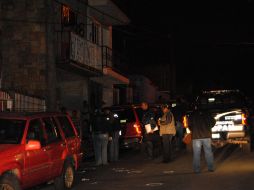 Testigos señalan que los jóvenes estaban platicando cuando fueron agredidos a balazos. O. RUVALCABA  /