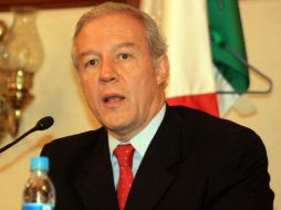 El secretario Fernando Guzmán asegura que no hay ningún pendiente en la entrega de recursos federales. ARCHIVO  /