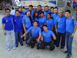 Grupo de jóvenes asistentes al XXVI Encuentro Nacional de Jóvenes en el Espíritu Santo. M. MENDOZA  /