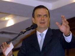 Marcel Ebrard, jefe de gobierno del Distrito Federal. ARCHIVO  /