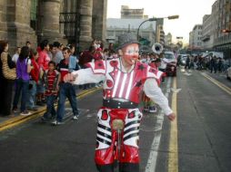 Destacan la importancia de que ser payaso se considere como una profesión, no un oficio. E.PACHECO  /