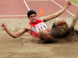 Javier McFarlane, atleta peruano presente en los Juegos Panamericanos 2011. ESPECIAL  /