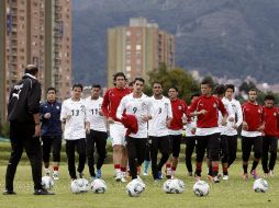 La Selección de Egipto entrena previo a su participación en el Mundial Sub-20. EFE  /