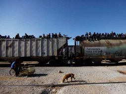Centroamericanos en su paso por México rumbo a EU. La caravana seguirá la 'Ruta del Migrante'. ARCHIVO  /
