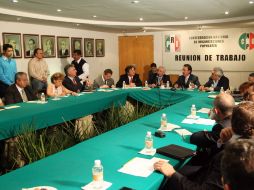 El PRI y el Verde Ecologista podrían aliarse en Michoacán. NTX  /