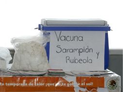 La Secretaría de Salud de Tamaulipas buscará aplicar la vacuna contra el sarampión a los que no cuenten con ella. NTX  /