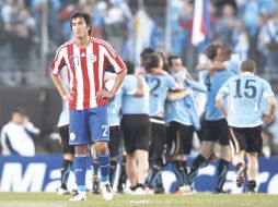 Marcelo Estigarribia, triste tras perder la final de la Copa América. REUTERS  /