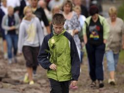 Continúan los actos de luto por la muerte de 93 personas en los ataques. AP  /
