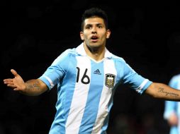 Sergio Agüero de Argentina, durante juego de la Copa América 2011. MEXSPORT  /
