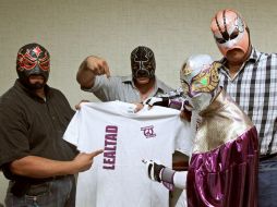 Para la promoción, el movimiento creó los personajes de Alma Negra, Guerro Negro, Ángel Guerrero y El Justiciero. E. BARRERA  /