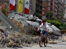 Tres cascos azules franceses heridos por una explosión en el sur del Líbano. REUTERS  /